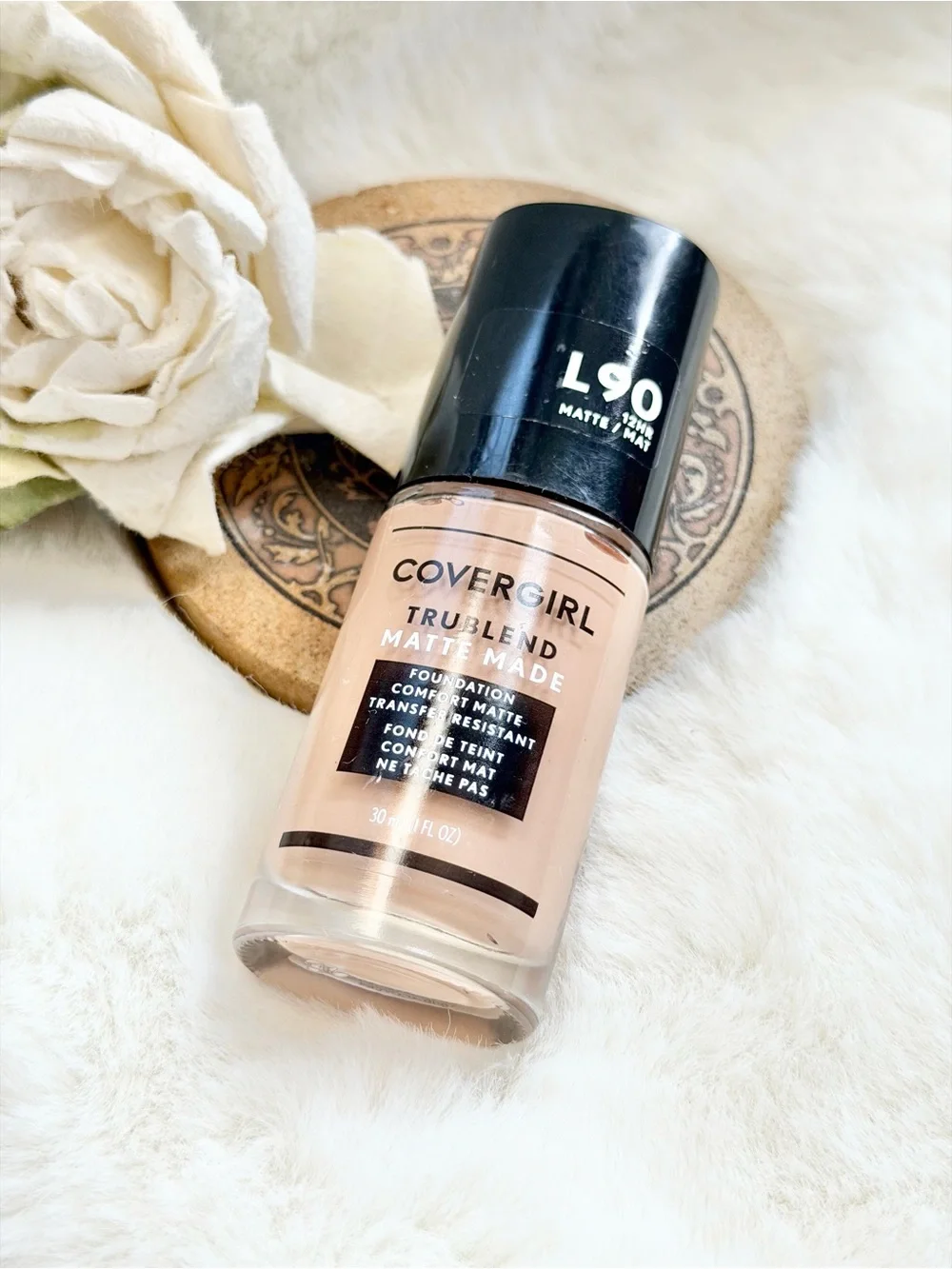 COVERGIRL TruBlend Matte Made 12HR Foundation L90 Classic Beige